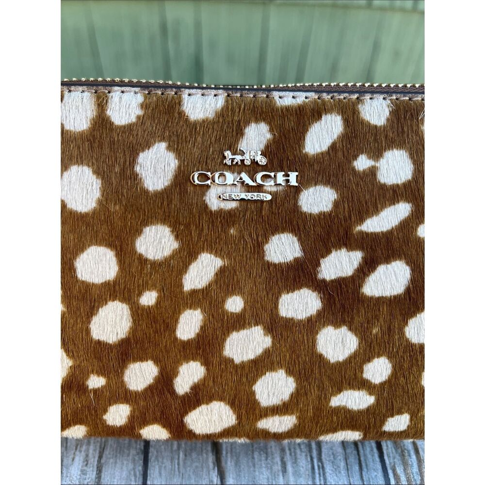 Coach Nolita 19 With Deer Print Bag Purse - Picture 3 of 8